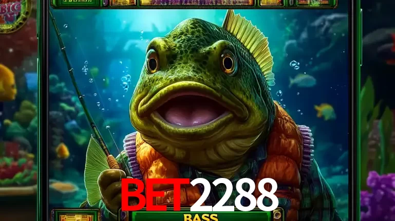 Personagem de peixe pescador do popular jogo de slot com tema de pescaria, uma das emocionantes opções de caça-níqueis para jogar e ganhar no cassino BET2288.